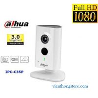 Bộ camera IP Dahua IPC-C35P (3.0MP, wifi, thẻ nhớ)