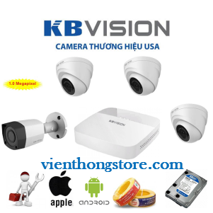 Trọn Bộ Camera KBvision 720HD